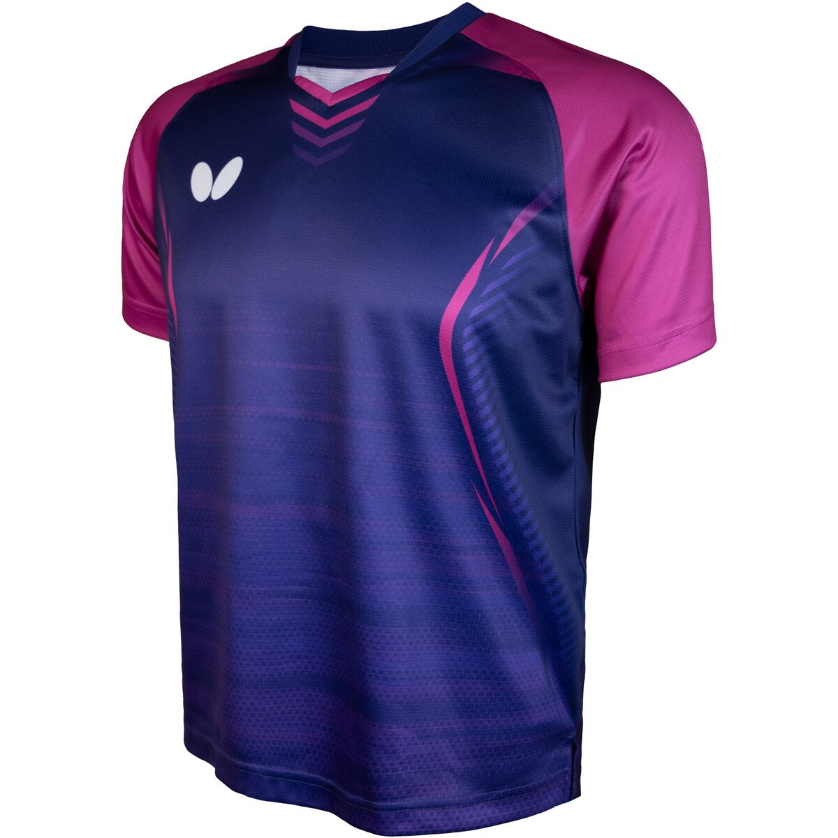 Butterfly Playce Shirt - Rose Angled